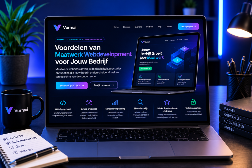 Voordelen van maatwerk websiteontwikkeling voor jouw bedrijf