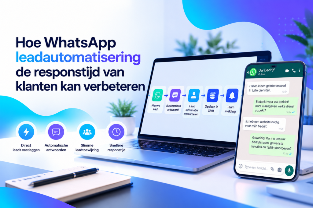 Hoe WhatsApp-leadautomatisering de responstijd naar klanten kan verbeteren