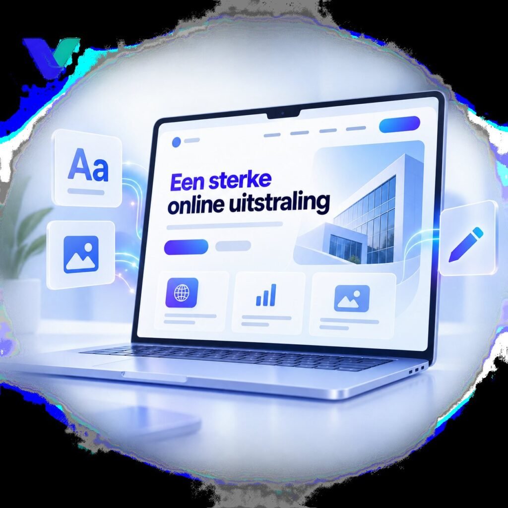 Professionele bedrijfswebsite op desktop tablet en smartphone