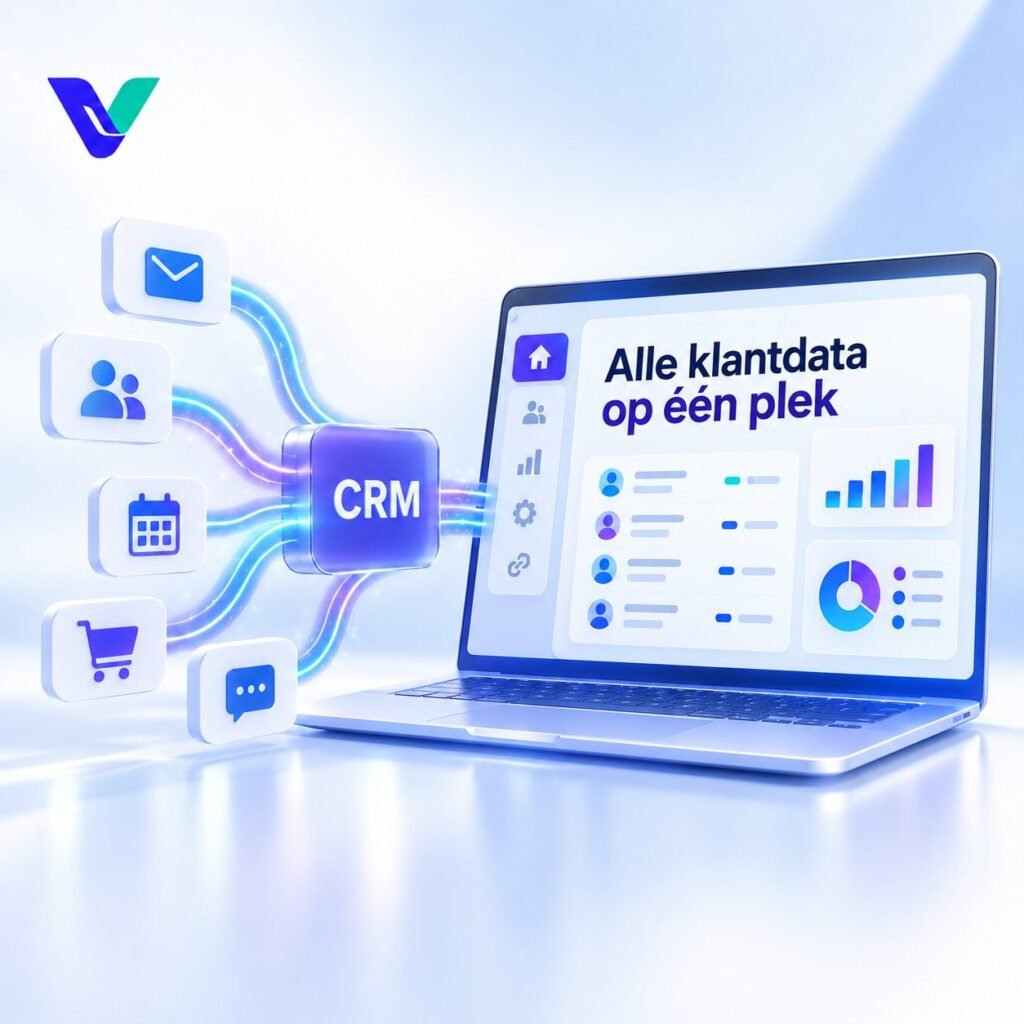 CRM-integratie tussen website formulieren database en verkooppijplijn