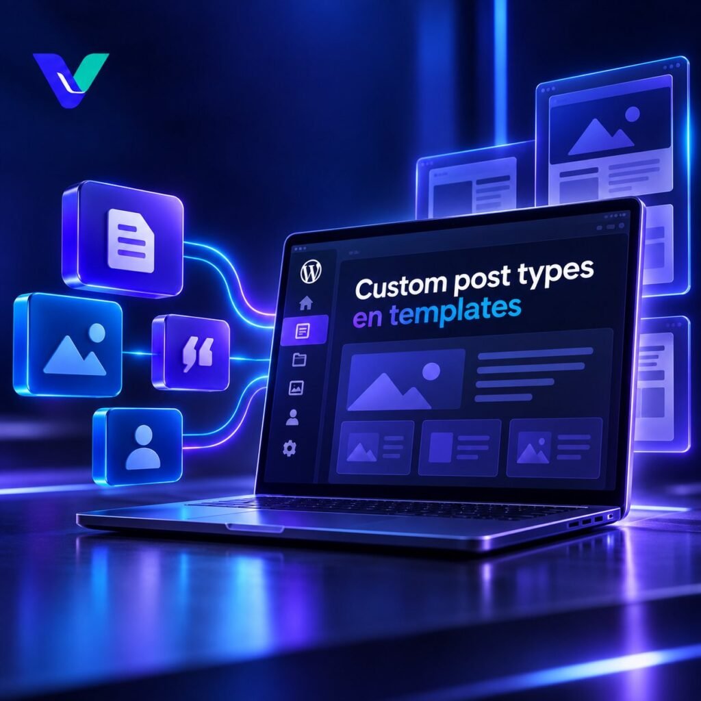 Custom post types en dynamische templates voor gestructureerde content