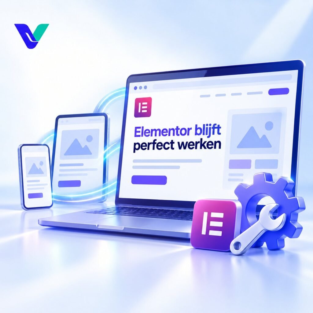 Elementor onderhoud voor layouts responsiviteit en paginacomponenten