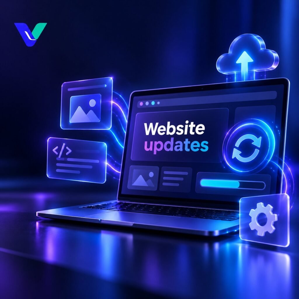 Veilige website updates voor systeem componenten en uitbreidingen